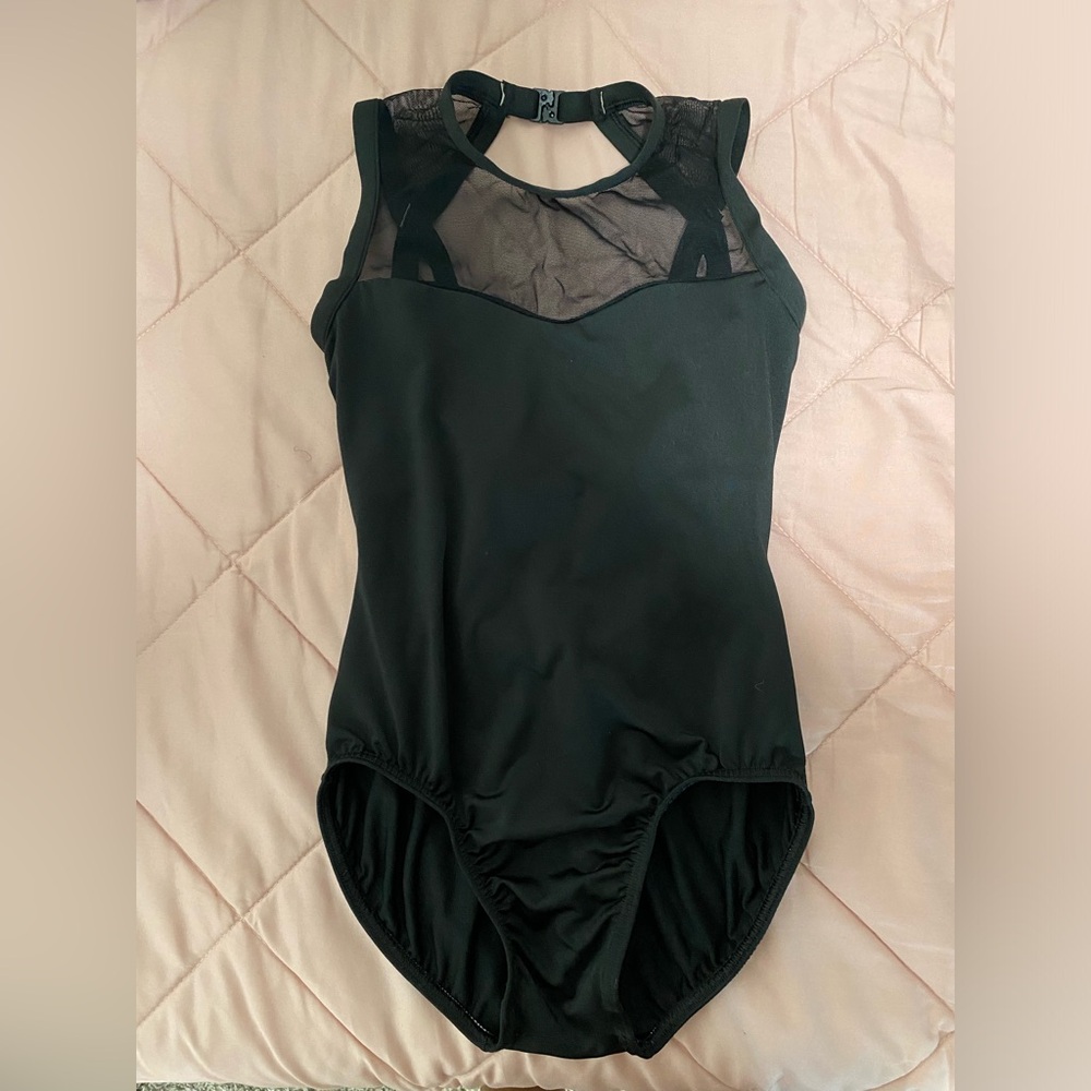 Black Natalie Leotard